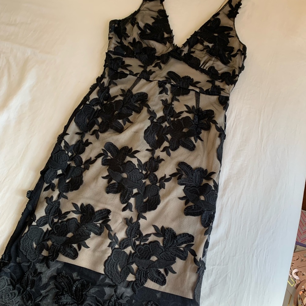 ✨NEW✨ black and cream lace dress 🖤